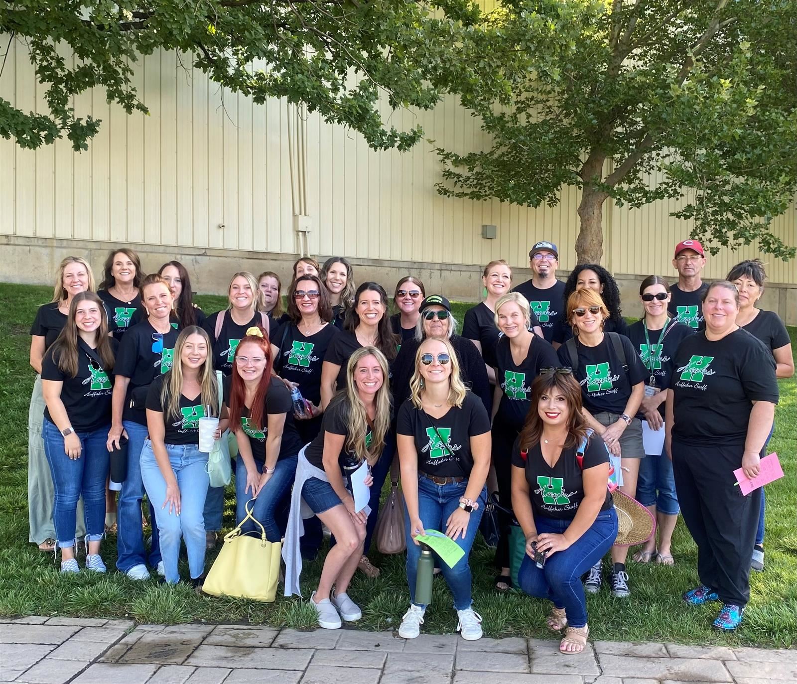Huffaker staff group photo